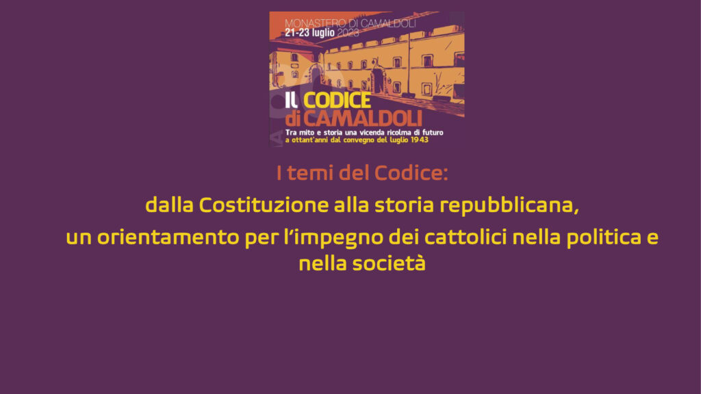 thumbnail of Il lavoro nel codice di Camaldoli